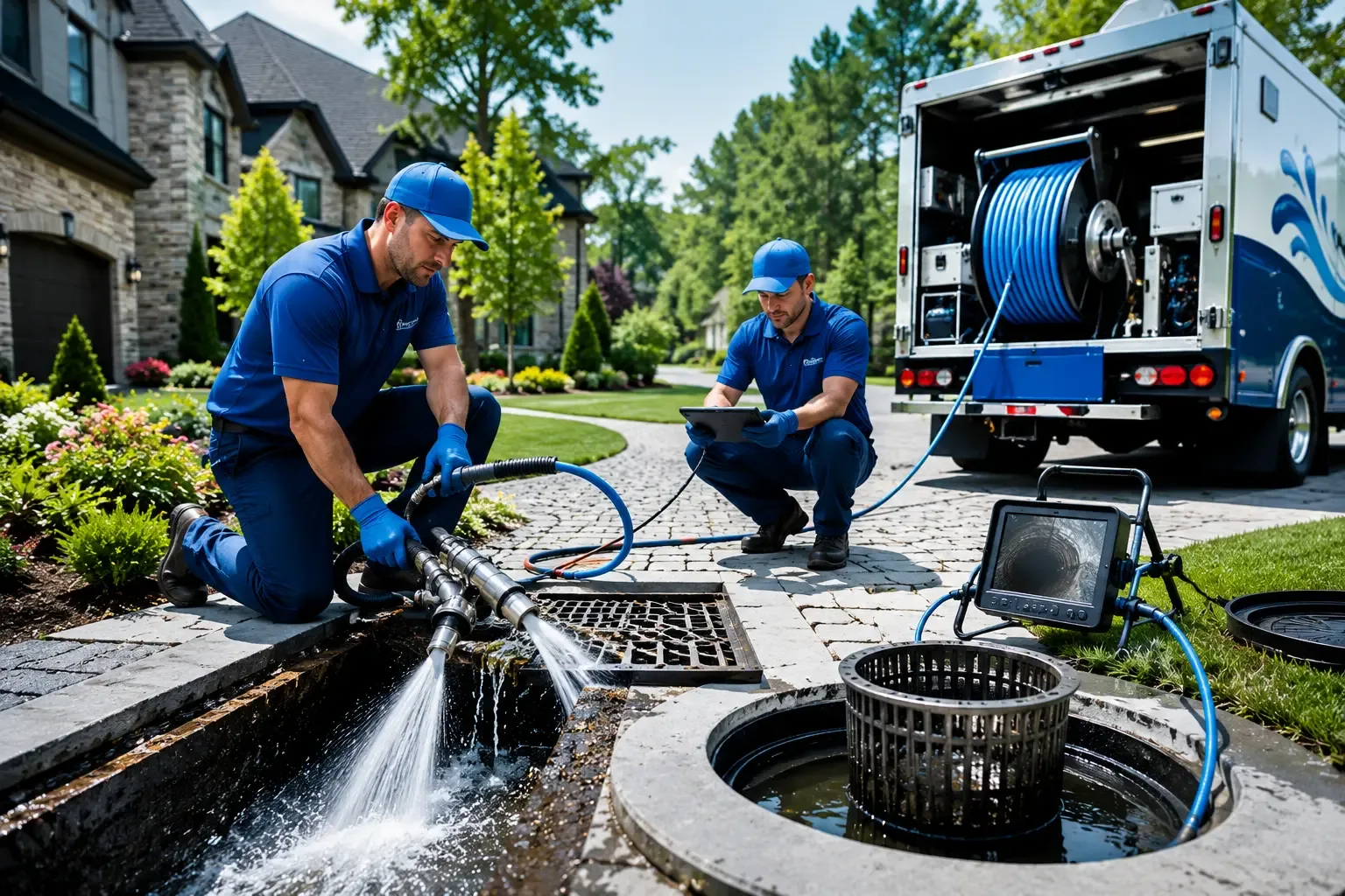 Local outdoor drain cleaning professionals in Sandston, VA